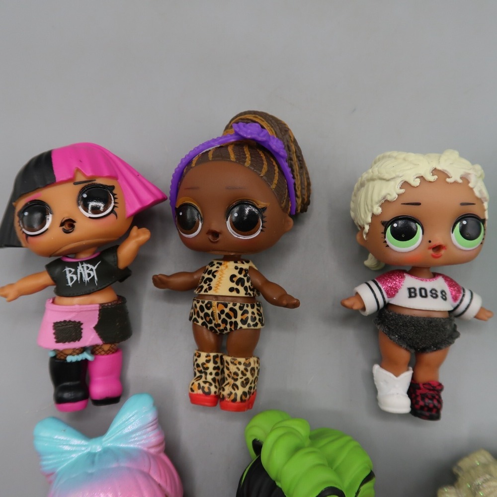 LOL Surprise Remix Hair Flip Rebel 3 in Doll Mix Lot of 9 - Picture 5 of 8